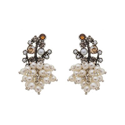 Brinco Cacho Haami Prata