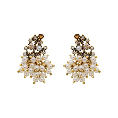 Brinco Cacho Hanami Ouro