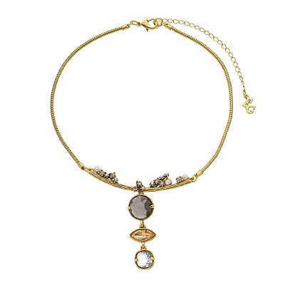 Colar Choker Hanami Ouro