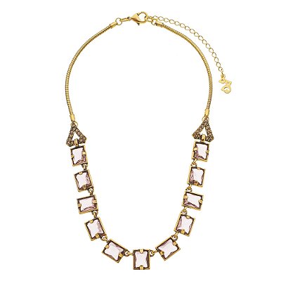Colar Choker Morganita Empire Ouro