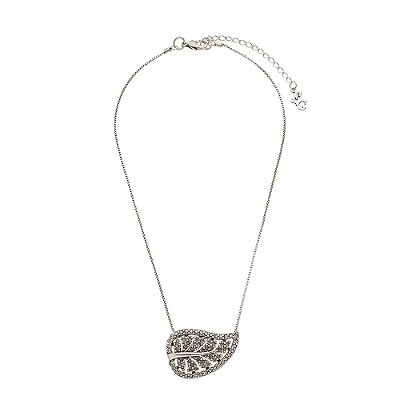 Colar Folha Sydney Prata