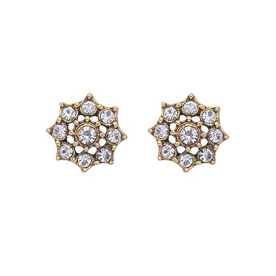 Brinco Delicado Lis Básica Ouro