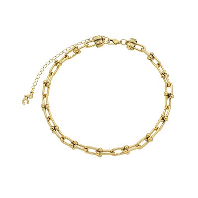 Colar Chocker Coterie Básica Ouro