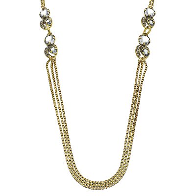 Colar Longo Linden Ouro