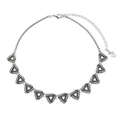 Colar Design Isla Prata