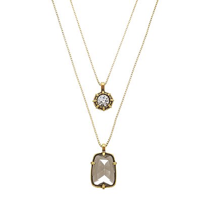 Colar Duplo Meraki Ouro