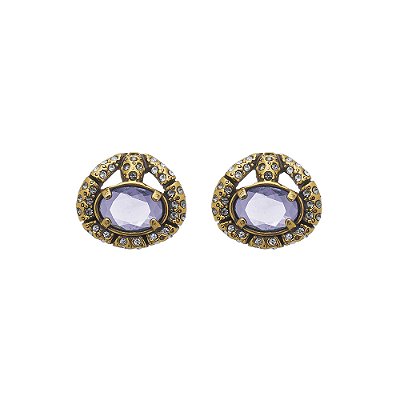 Brinco Tanzanite Ellara Ouro