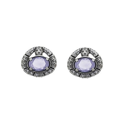 Brinco Tanzanite Ellara Prata
