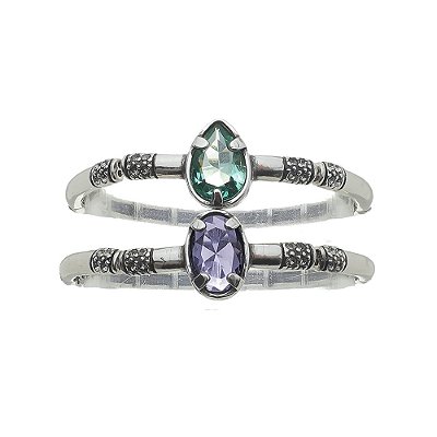 Pulseira Dupla Ellara Prata