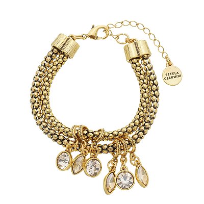 Pulseira Pingentes Myrra Ouro