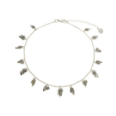 Colar Pingentes Kaari Prata