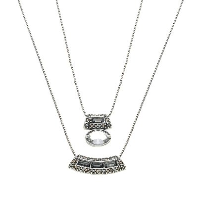 Colar Duplo Amorae Prata