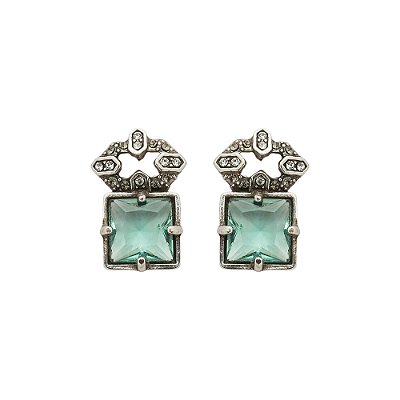 Brinco Carré Maracatu Prata