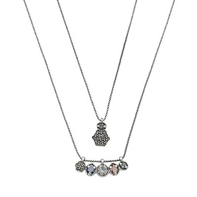 Colar Duplo Parintins Prata