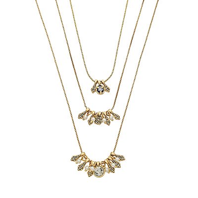 Colar Triplo Parintins Ouro