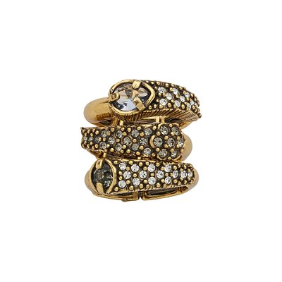 Anel Triplo Parintins Ouro