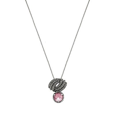 Colar Formas Pitanga Prata