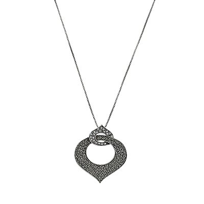 Colar Design Malfatti Prata