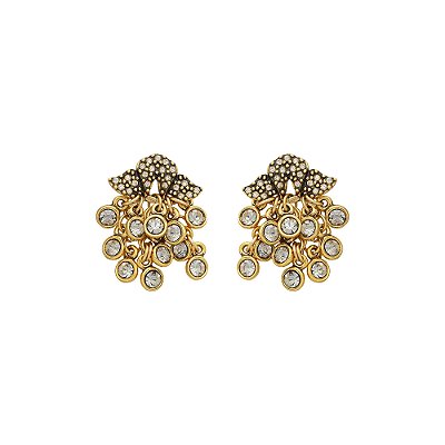 Brinco Cacho Cobogó Ouro