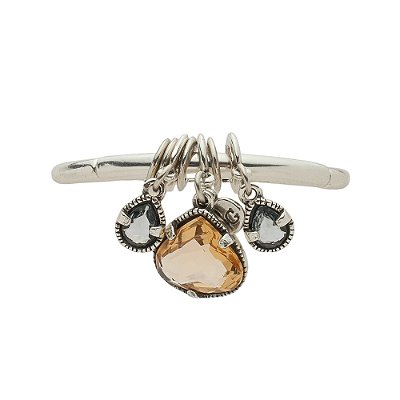 Pulseira Pingentes Sambaré Prata