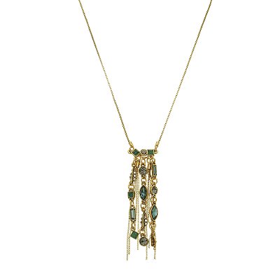 Colar Pendentes Tropicana Ouro