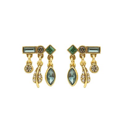 Brinco Pendente Tropicana Ouro