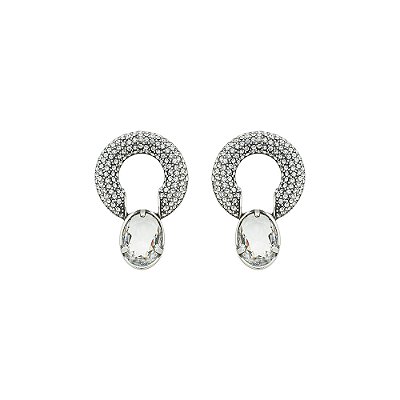 Brinco Conceito Macramê Prata