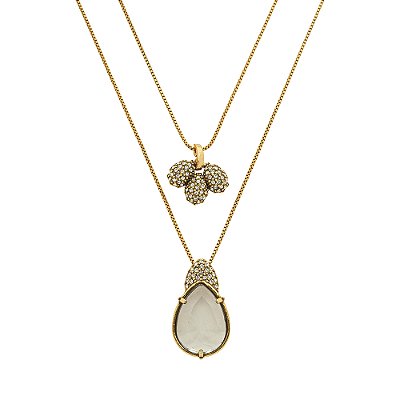 Colar Design Hills Ouro