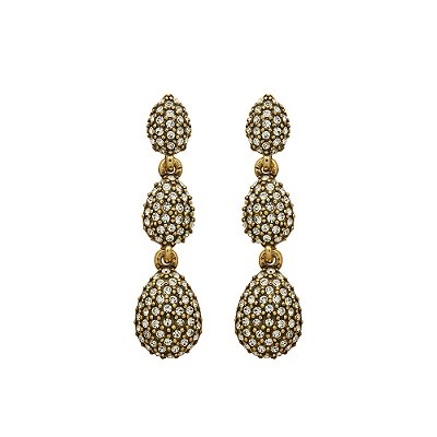 Brinco Design Hills Ouro