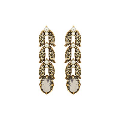 Brinco Longo Elã Ouro