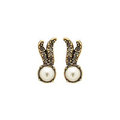 Brinco Pérola Elã Ouro