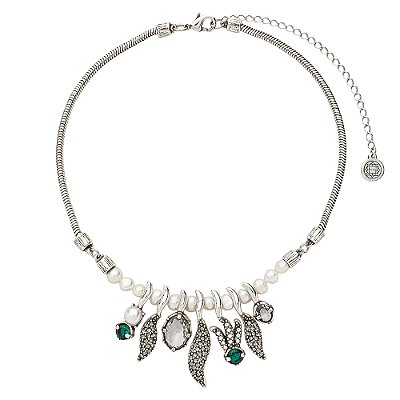 Colar Pérolas Elã Prata