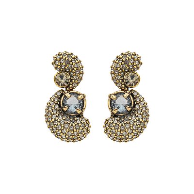 Brinco Longo Flamma Ouro