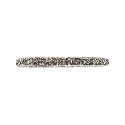Pulseira Strass Flamma Prata