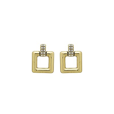 Brinco Vazado Zênite Ouro