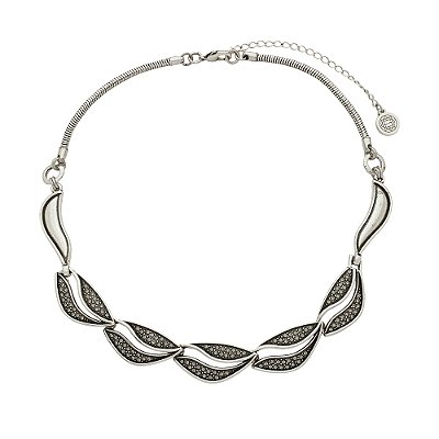 Colar Choker Conceito Aruna Prata