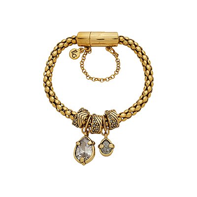 Pulseira Berloques Mairarê Ouro