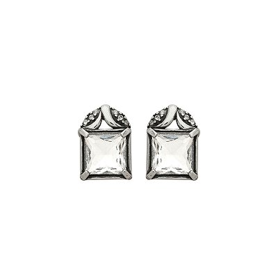 Brinco Carré Solaris Prata