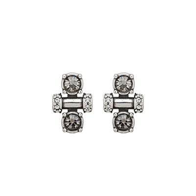 Brinco Pequeno Floare Prata