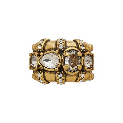 Anel Conceito Floare Ouro