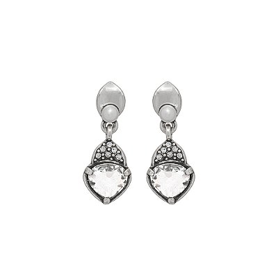 Brinco Pendente Dália Prata