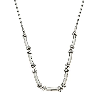 Colar Choker Delicada Floare Prata