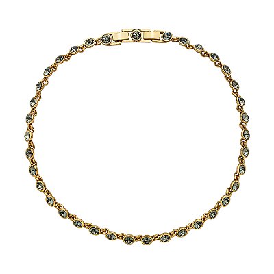 Colar Choker Delicada Black Diamond P Luminatti Ouro