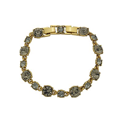 Pulseira Redonda G Black Diamond Luminatti Ouro