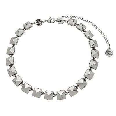 Colar Spike Ravello Prata