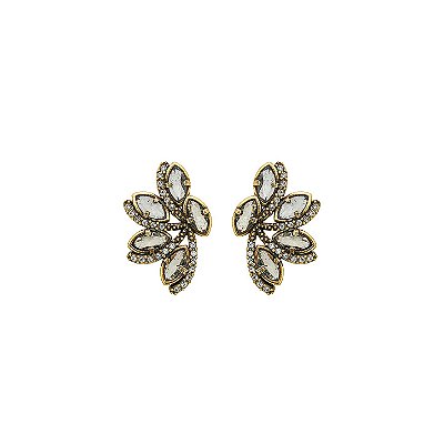 Brinco Arabescos Brilho Firenze Ouro