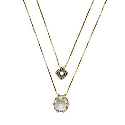 Colar Duplo Varenna Ouro