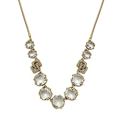Colar Cristal Varenna Ouro
