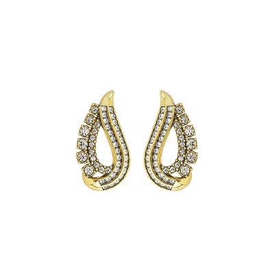 Brinco Curvas Minori Ouro