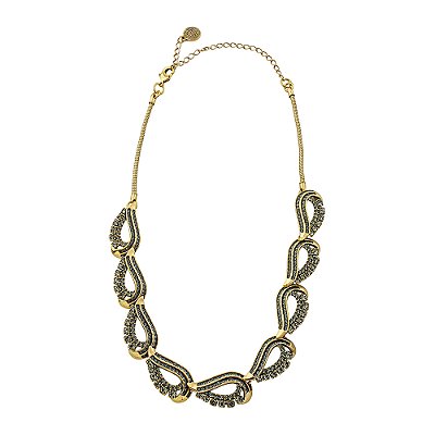 Colar Curvas Bd Minori Ouro